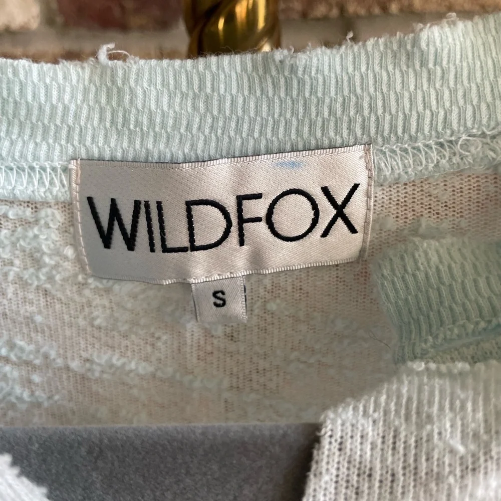 Wildfox Mint Party Cat Pullover - Picture 5 of 7